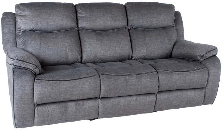 Home4You Sofa su atlošu GENTRY 3-vietė, mechaninė, pilka
