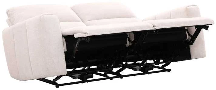 Home4You Sofa su reglaineriu MATIAS Trivietė Šviesiai smėlio