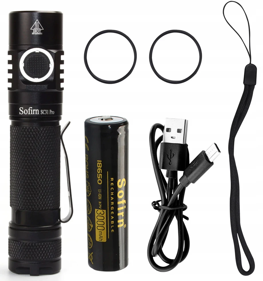 SOFIRN SC31_PRO HANDLIGHT USB-C 2000lm IPX8 BATTERY PROFESSIONAL