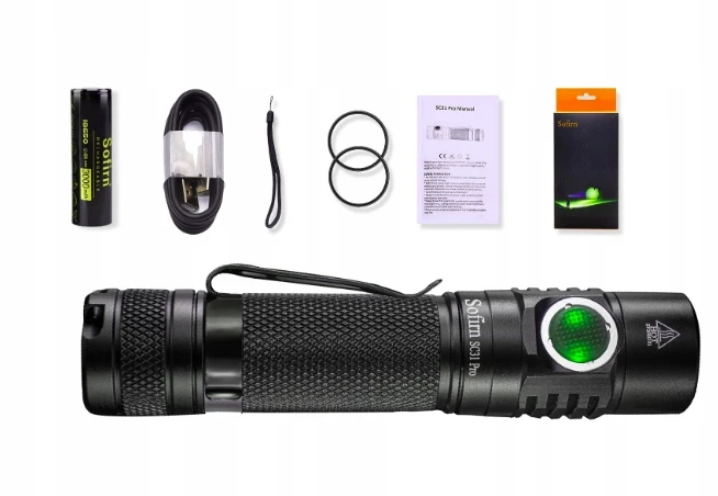 SOFIRN SC31_PRO HANDLIGHT USB-C 2000lm IPX8 BATTERY PROFESSIONAL