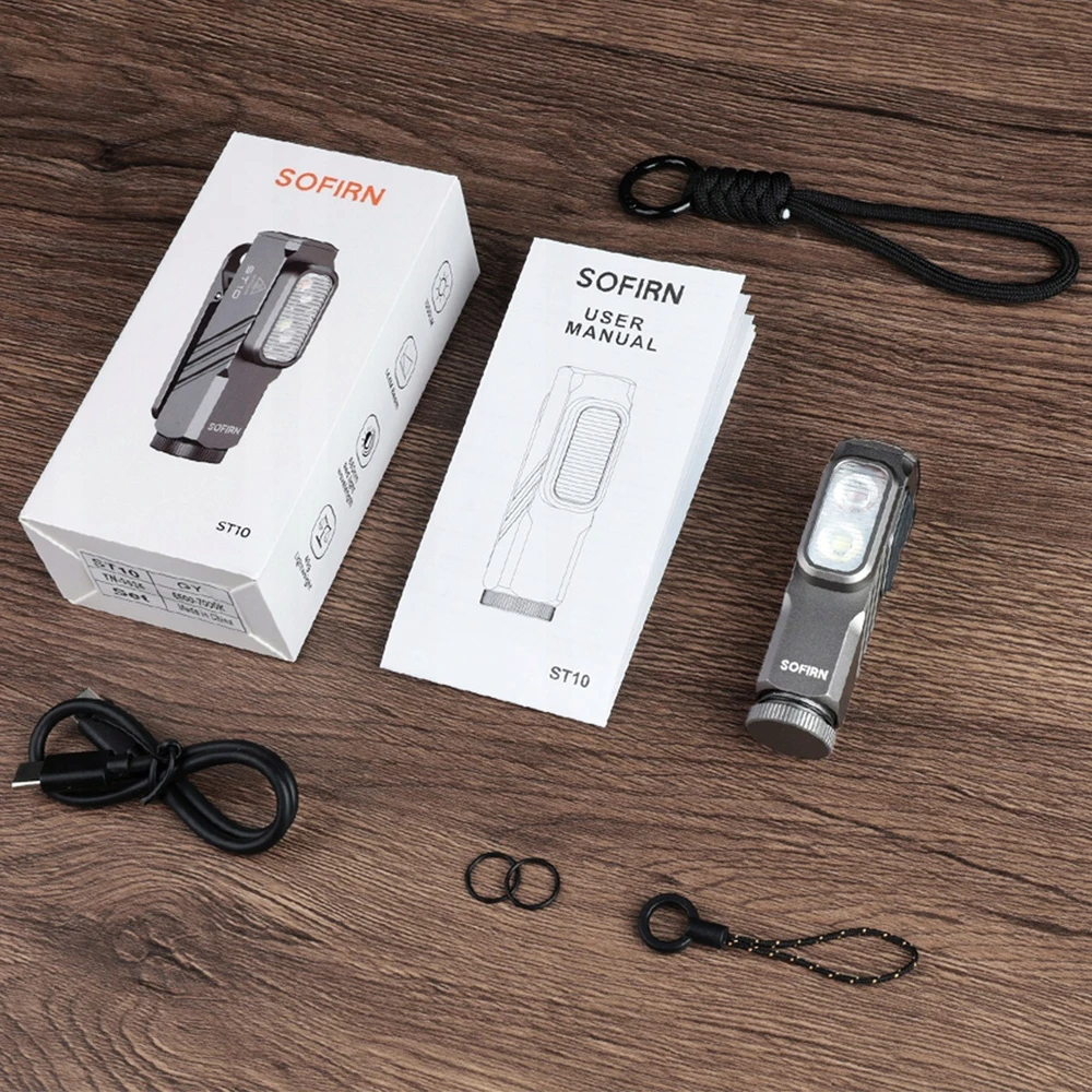 Sofirn ST10 1000 lm LED žibintuvėlis