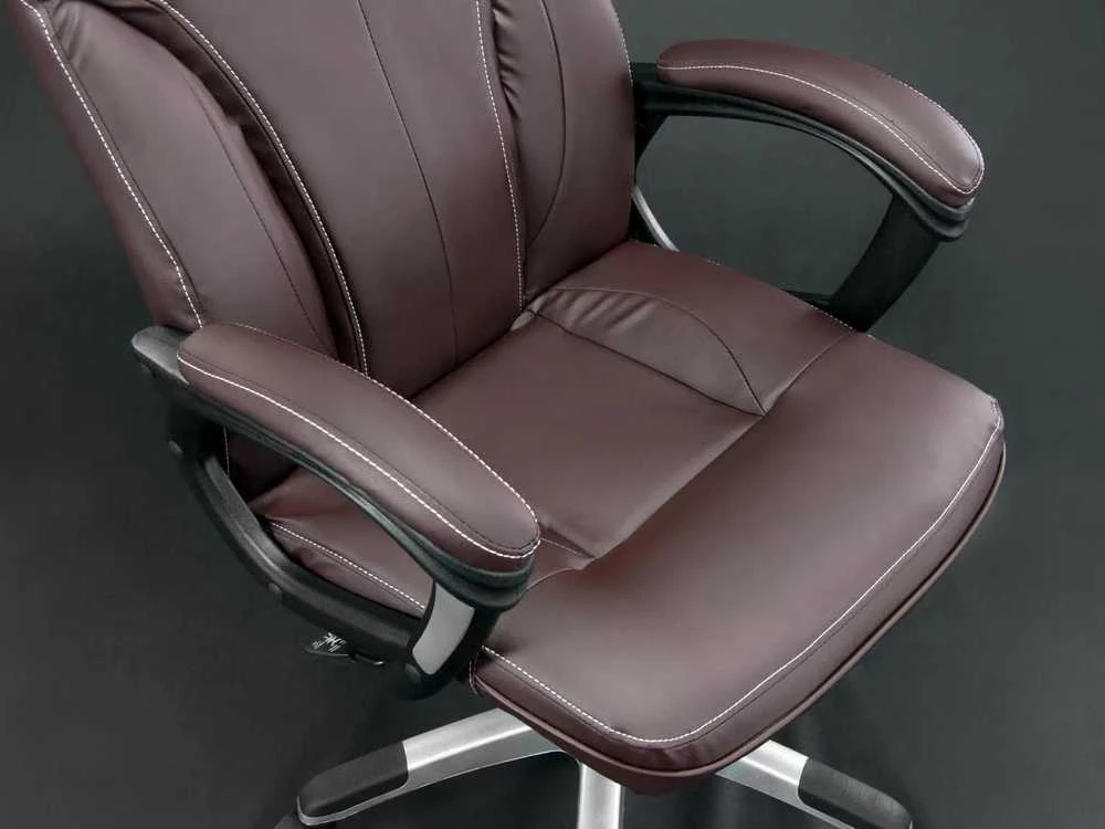 Sofotel EG-222 ruda odinė biuro kėdė