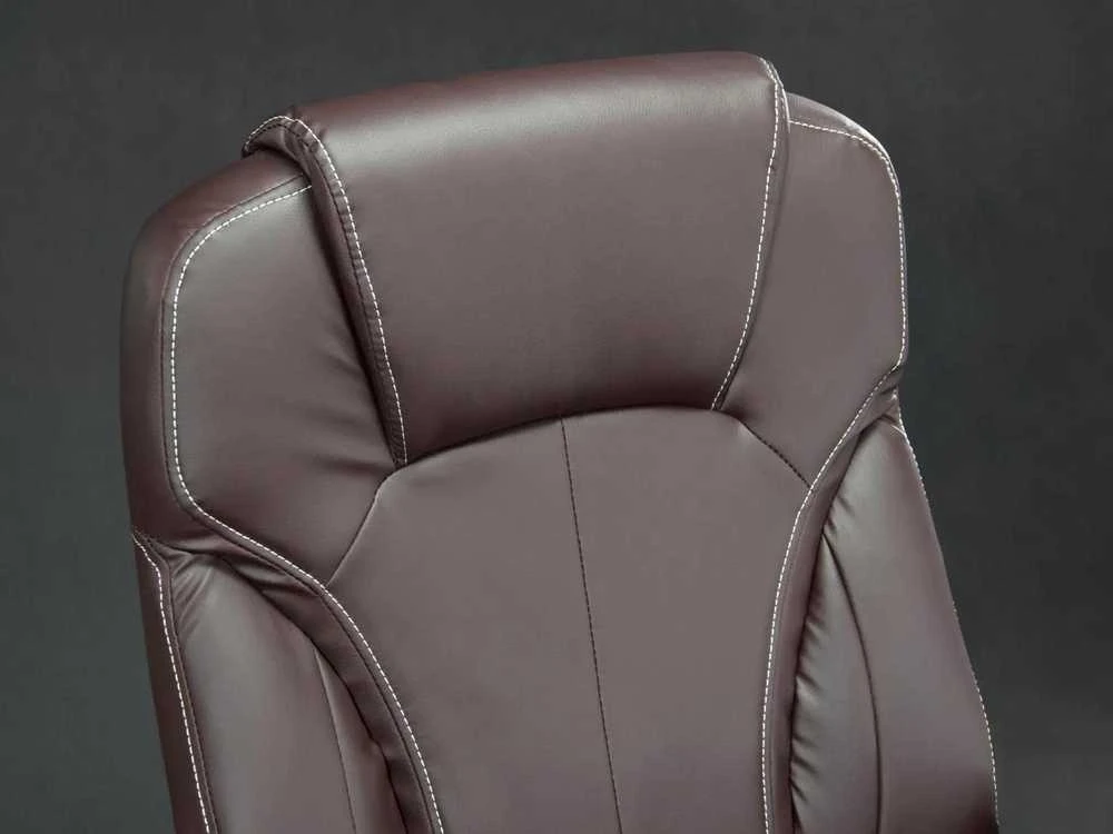 Sofotel EG-222 ruda odinė biuro kėdė