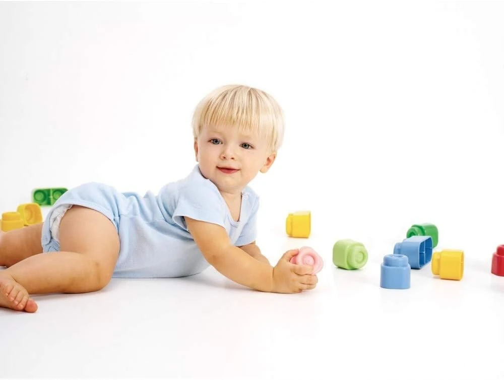 SOFT CLEMMY Blocks CLEMENTONI Soft Blocks 24 vnt