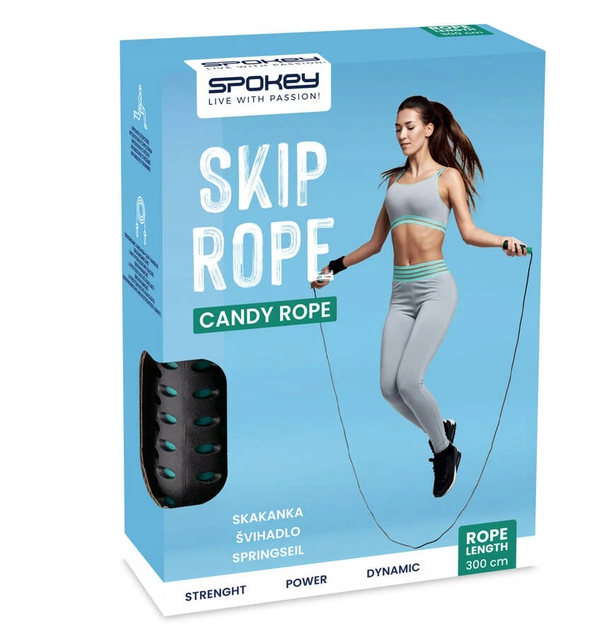 Šokdynė Spokey CANDY ROPE