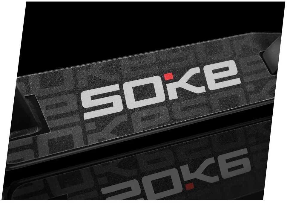 SOKE GO! Triukų paspirtukas, juodas