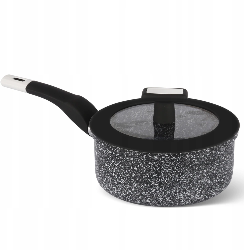 SOLID HIGH puodas 16cm 1,5L SU DANGIU MARMRUOTŲ DUJŲ EDENBERG INDUKCIJA