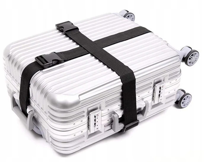 Kelioninis Solier Accessories Lagamino diržas SA56 - Juodas