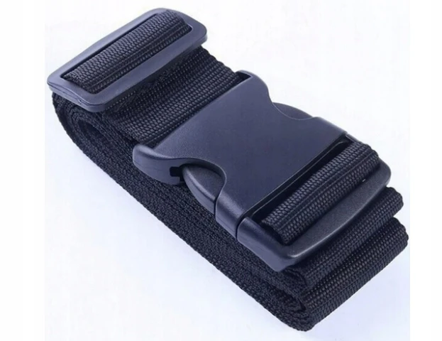 Kelioninis Solier Accessories Lagamino diržas SA56 - Juodas