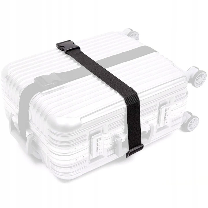 Kelioninis Solier Accessories Lagamino diržas SA56 - Juodas