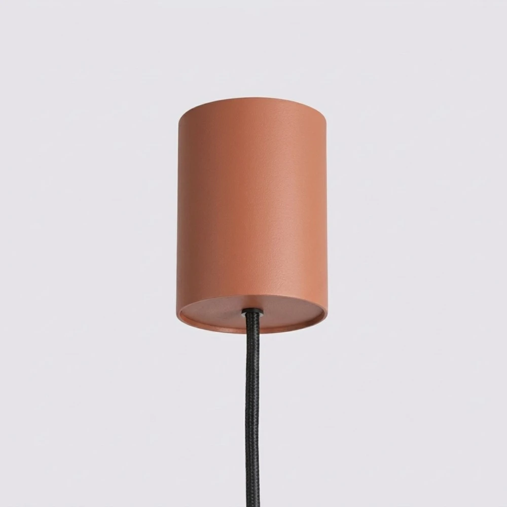 Sollux Lighting KARBON 4 raudonos ochros spalvos sietynas