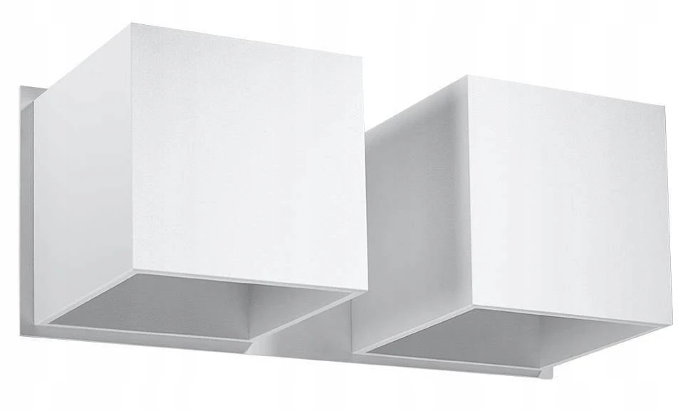 Sollux Lighting Sollux Sieninis šviestuvas QUAD 2 baltas