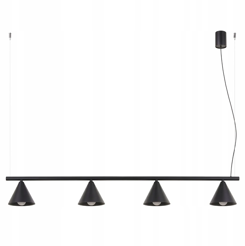 Sollux Lighting Sollux pakabinamas šviestuvas Nox 4L, juodas