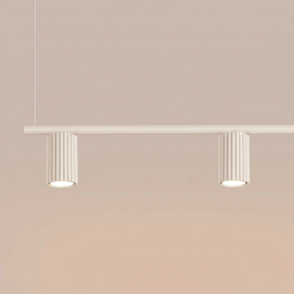 Sollux Lighting Sollux pakabinamas šviestuvas Karbon 4, smėlio spalvos