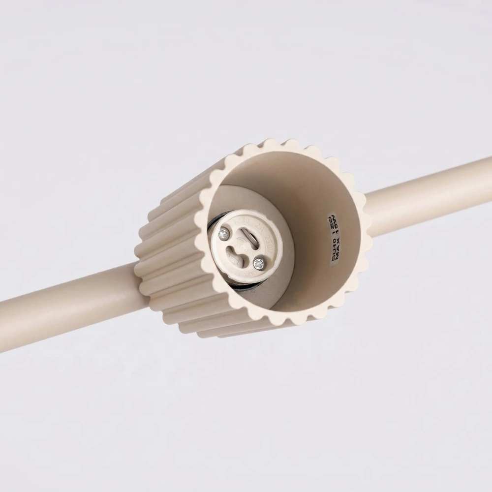 Sollux Lighting Sollux pakabinamas šviestuvas Karbon 4, smėlio spalvos