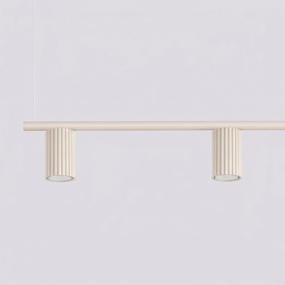 Sollux Lighting Sollux pakabinamas šviestuvas Karbon 4, smėlio spalvos