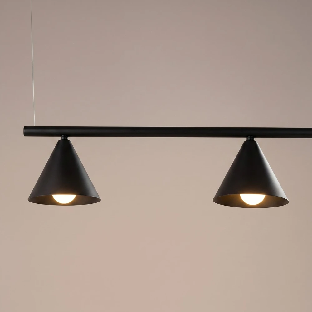 Sollux Lighting Sollux pakabinamas šviestuvas Nox 4L, juodas