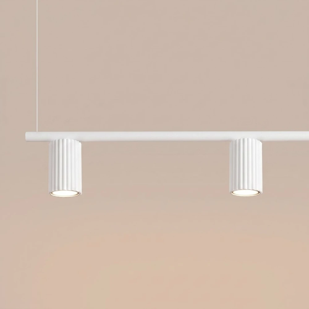 Sollux Lighting Żyrandol KARBON 4 balta