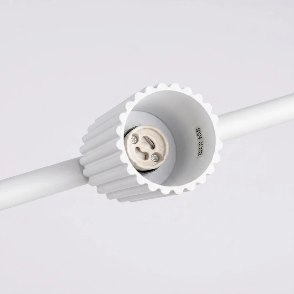 Sollux Lighting Żyrandol KARBON 4 balta