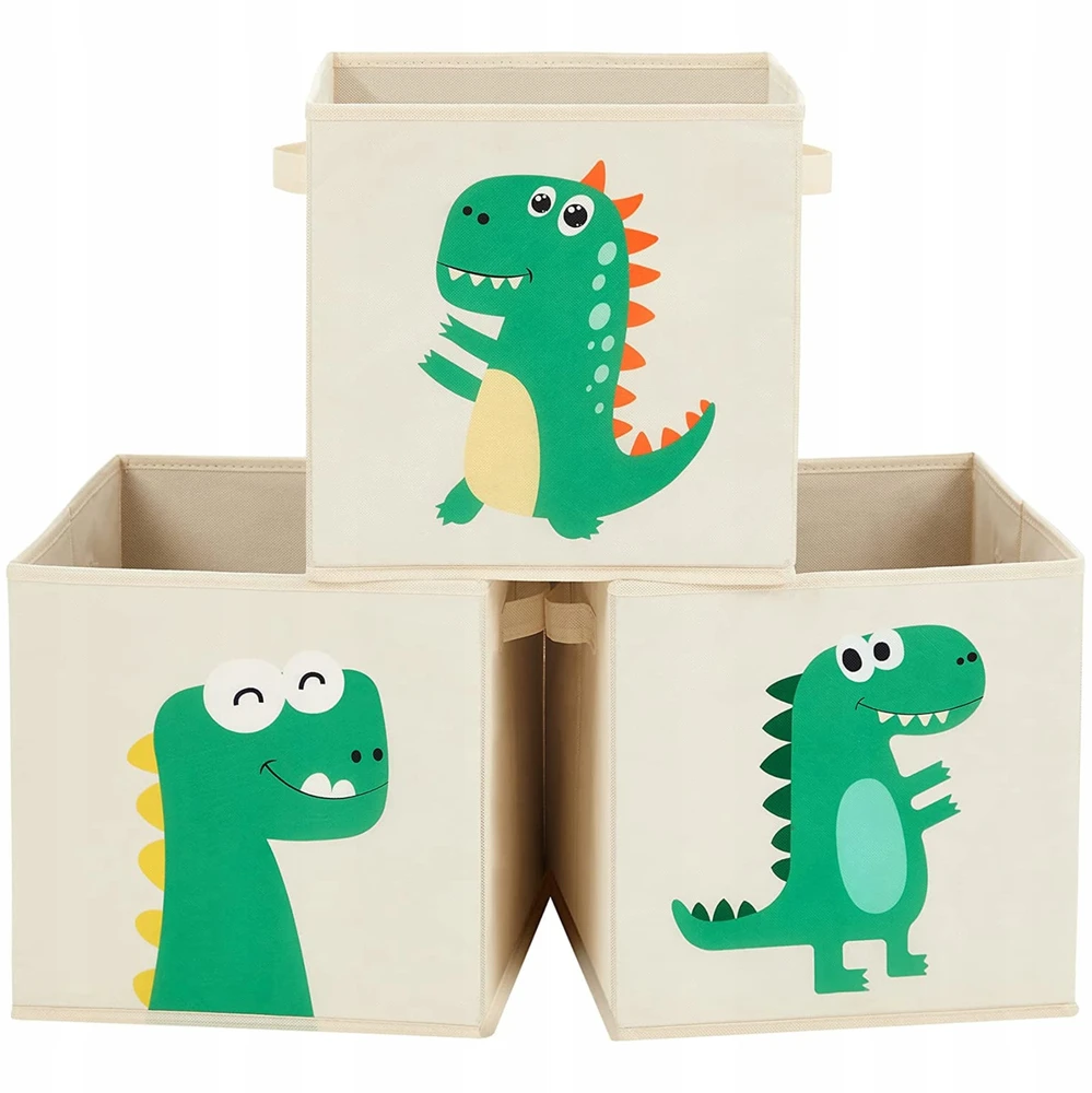 Songmics Pudełko organizer na zabawki duże 3 vnt 30x30x30cm