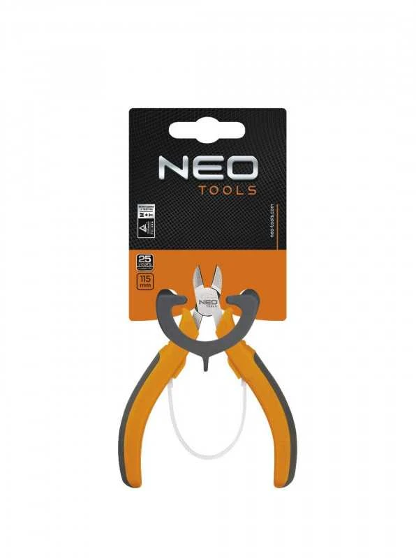 Šoninės replės tiksliems darbams 110 mm., NEO 01-106