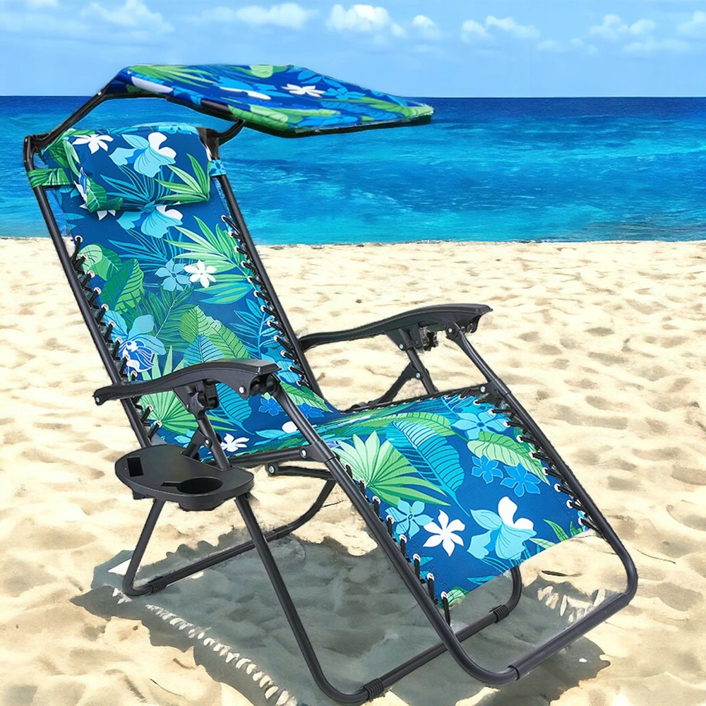 Soprato ZERO GRAVITY BEACH SULANKSTAMAS KĖDĖLIAS SU dangteliu 2IN1 SODO FOTOLIS + NEMOKAMAI