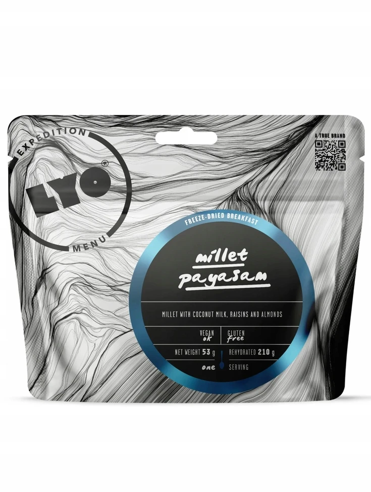 Soros su kokosų gėrimu LyoFood Millet Payasam 53 g / 210 g