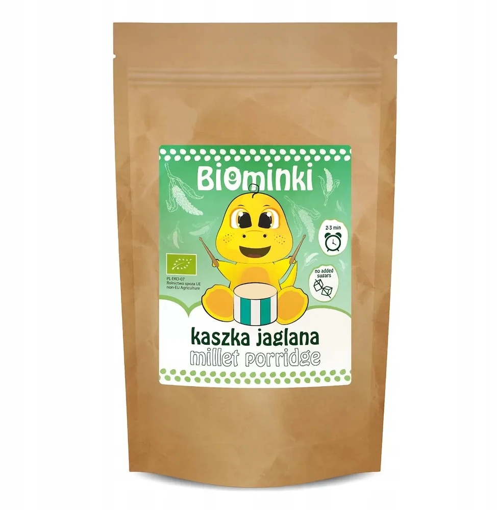 Sorų košė BE PRIDĖTO CUKRŲ BIO 200 g - Biominki