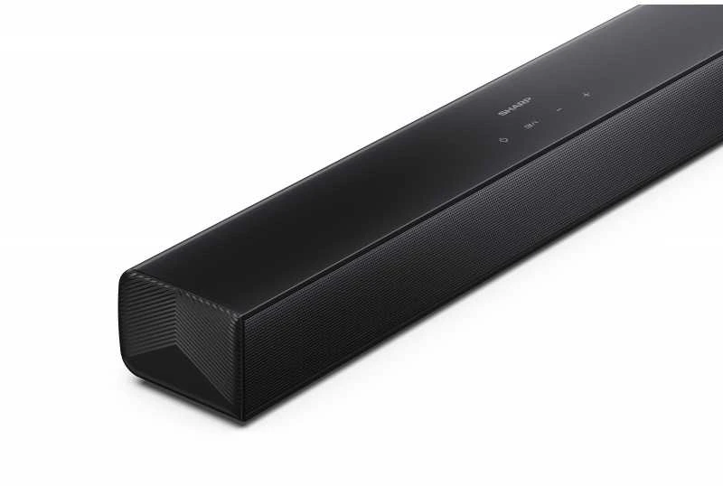 Namų kino sistema Sharp Compact 2.0 Soundbar | HT-SB121 | 120 W | Bluetooth | Belaidė jungtis | Juodas