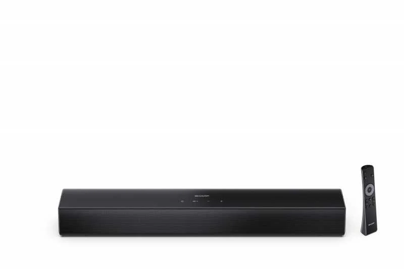 Namų kino sistema Sharp Compact 2.0 Soundbar | HT-SB121 | 120 W | Bluetooth | Belaidė jungtis | Juodas