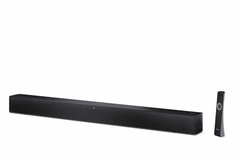Namų kino sistema Sharp 2.1 Dolby Atmos/DTS Virtual:X Soundbar with Slim Wireless Subwoofer | HT-SBW310 | 330 W | Bluetooth | Belaidė jungtis | Juodas