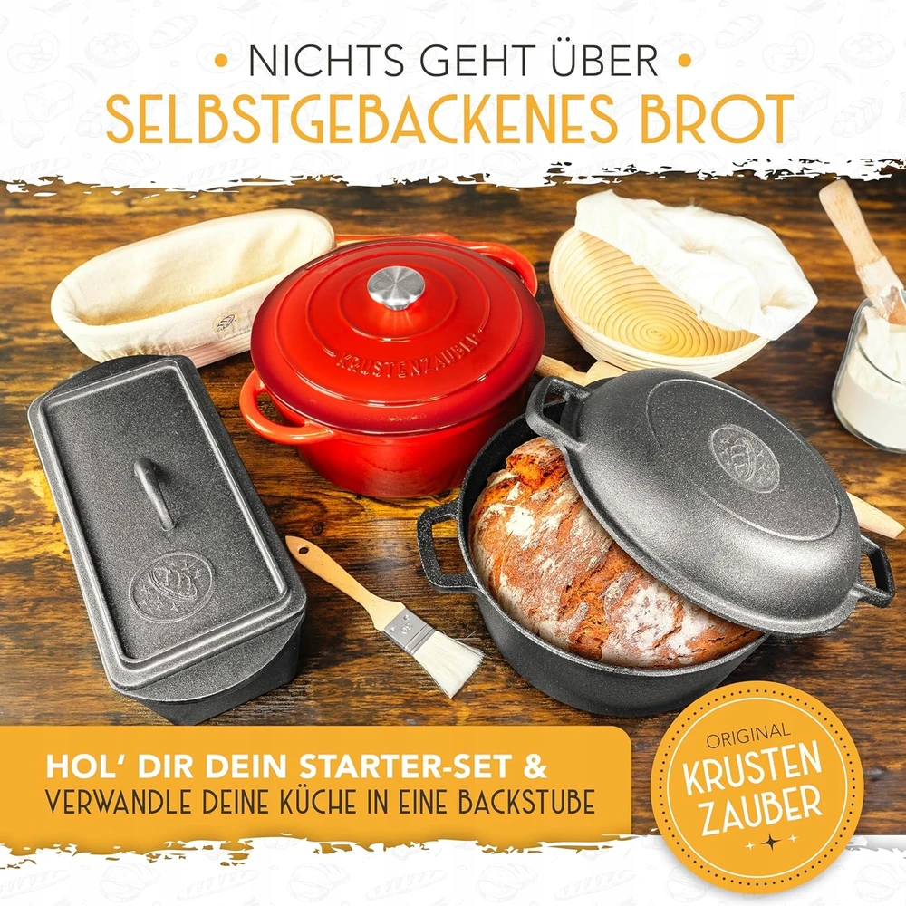SOURDIN STARTER KIT 1000ml FERMENTACINIO STIKLO TERMOMETRO METELĖ