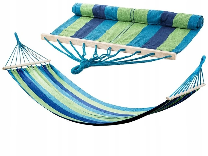 Verk Group Sodo hamakas su mediniu rėmu 200x80 cm