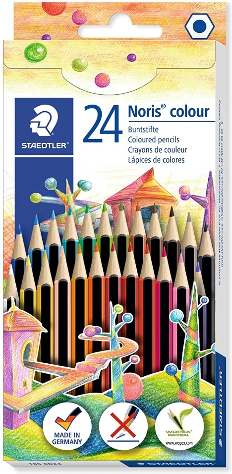 Spalvinimo pieštukai Staedtler, 24 vnt.