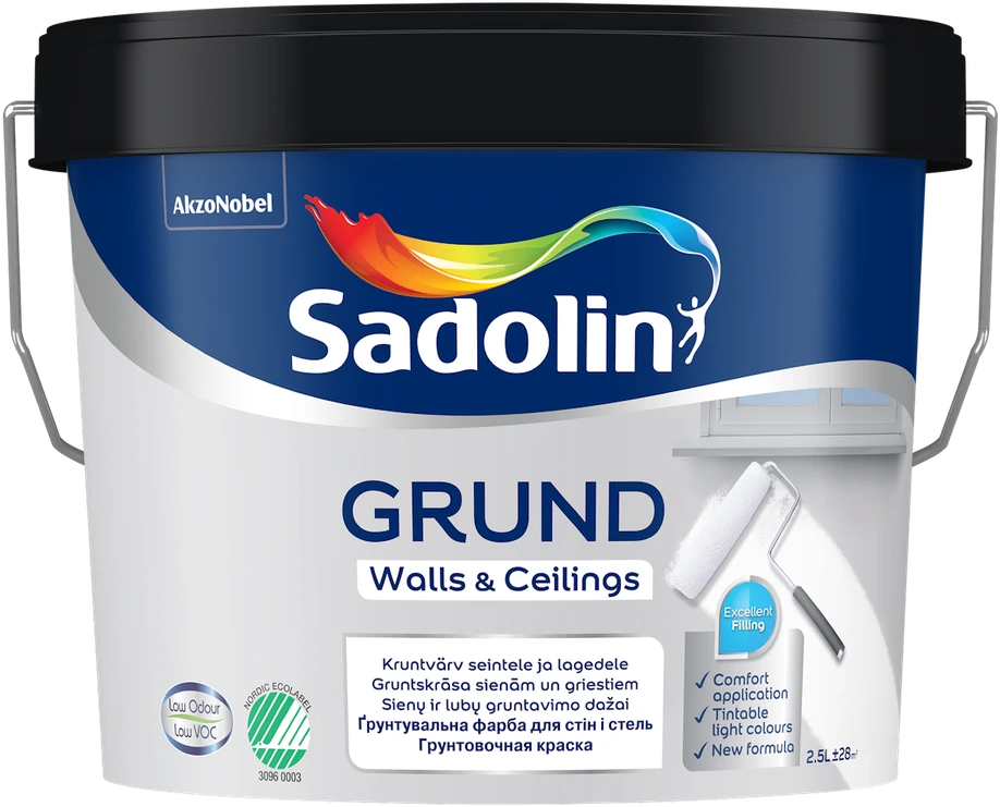 Spalvos testeris SADOLIN AMBIANCE FROSTED SKY, visiškai matiniai, 30 ml