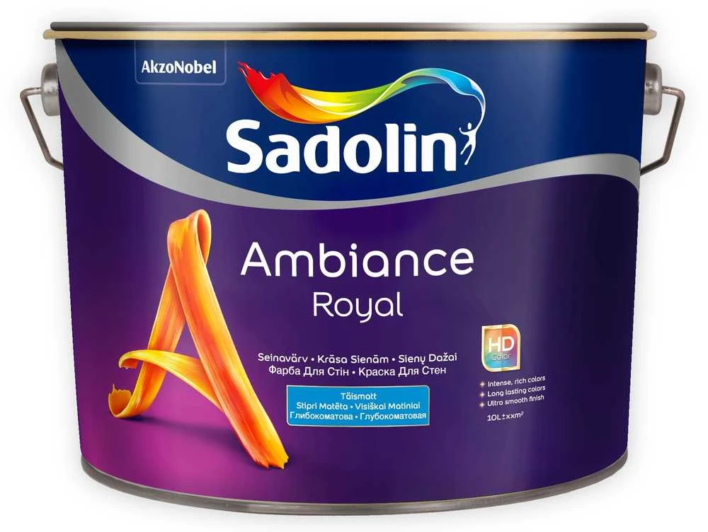 Spalvos testeris SADOLIN AMBIANCE INDIAN SPICE, visiškai matiniai, 30 ml