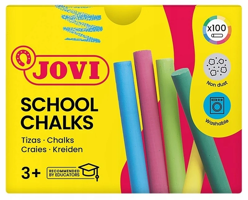 Spalvota kreida JOVI Classcolor Box, 100 vnt.