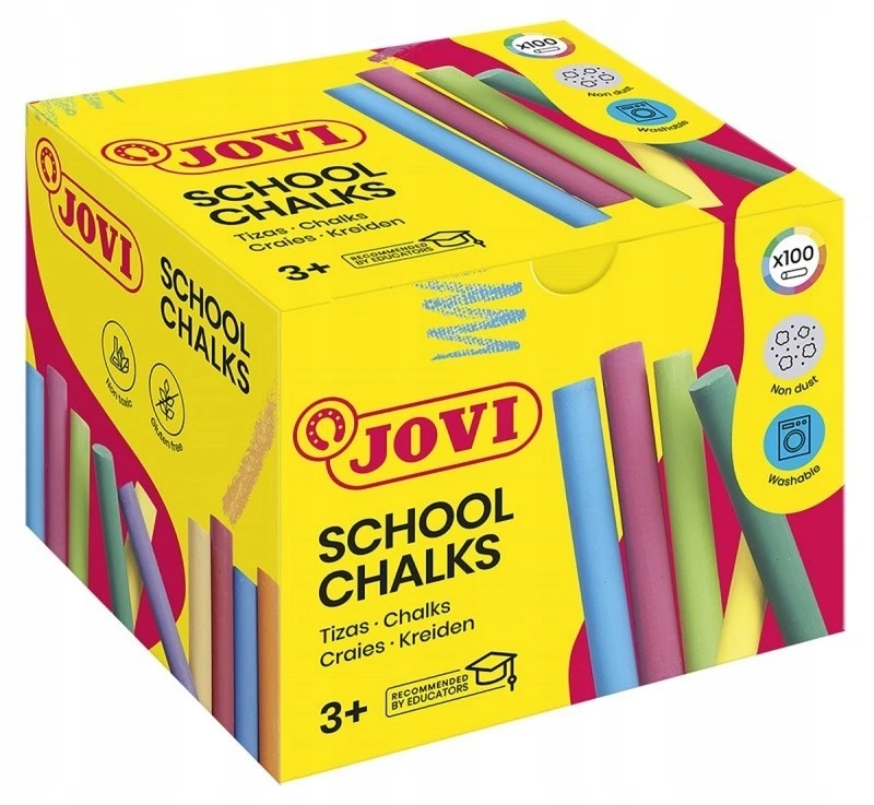 Spalvota kreida JOVI Classcolor Box, 100 vnt.