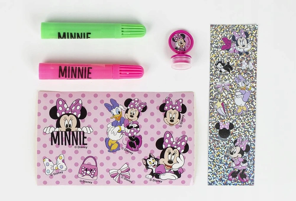 Spalvota raštinės reikmenų dėžutė - Cerda - Disney Minnie - Miltinė - Vaikams