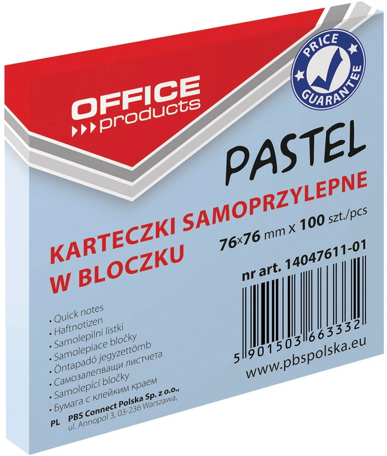 Office Products Kubas spalvotas neklijuotas OFFICEproduc