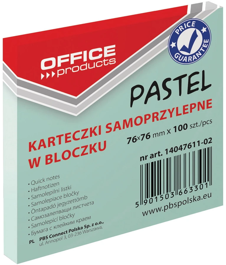 Office Products Kubas spalvotas neklijuotas OFFICEproduc