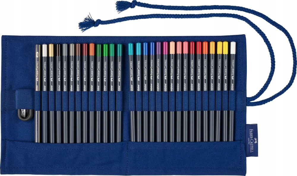 Spalvoti pieštukai Faber-Castell Goldfaber, 30 vnt.