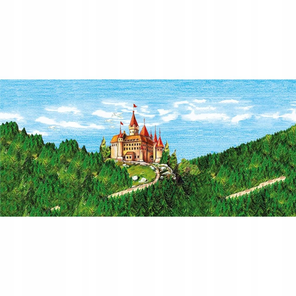 Spalvoti pieštukai Faber-Castell Knights, 24 spalvų, metalinėje dėžutėje