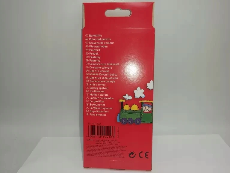 Herlitz Pieštukai spalvoti trikampai 24sp