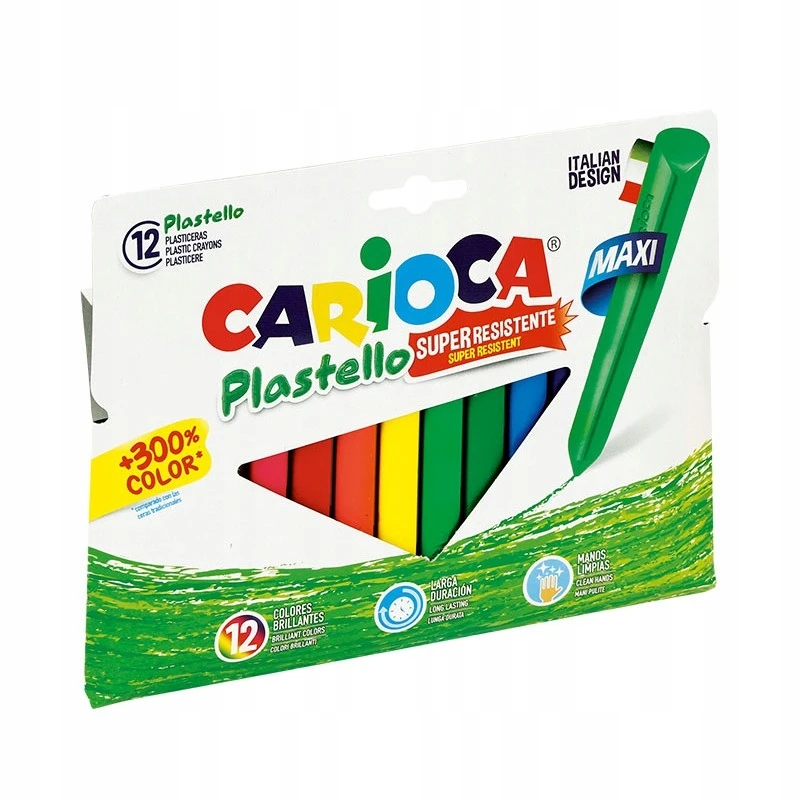 Spalvotos kreidelės Carioca, 12 vnt.