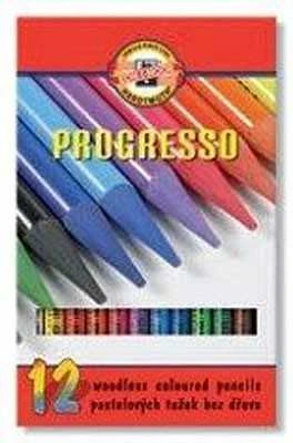 Spalvoti pieštukai KOH-I-NOOR PROGRESSO 8756, 12 spalvų