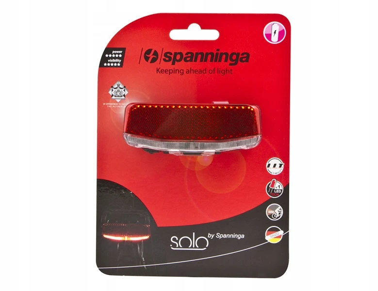 Spanninga Solo XB galinis dviračio žibintas