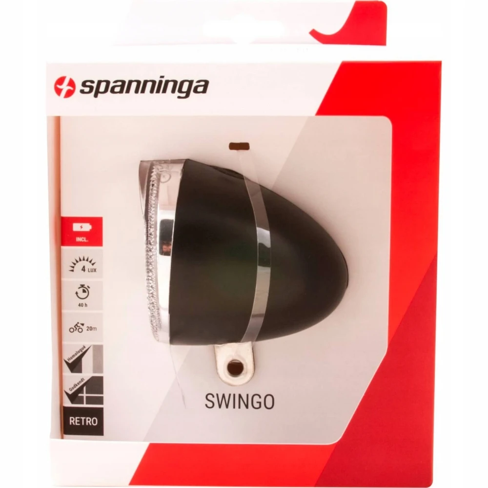 Spanninga Swingo xb priekinis dviračio žibintas