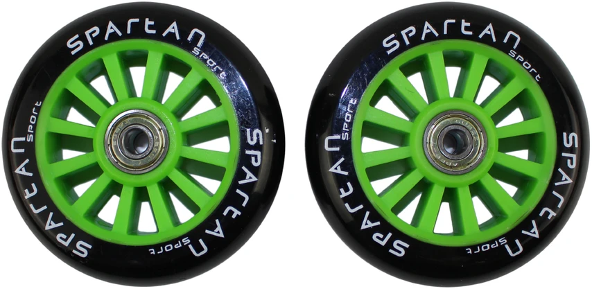 Spartan Stunt motorolerio ratai su ABEC7 guoliais (oranžiniai)