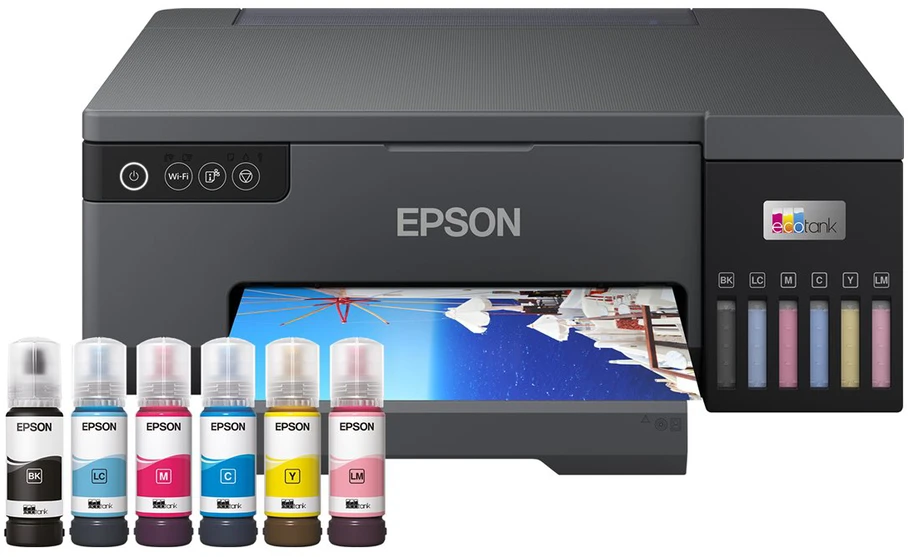 Spausdintuvas Epson EcoTank L8050 Inkjet, Juodos spalvos